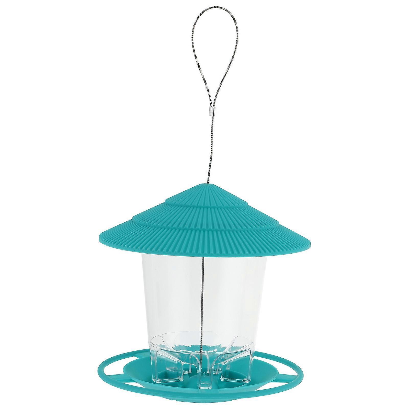 Automatic Hanging Bird Feeder with Large Capacity for Feeding Easy to Refill and 304 Stainless Steel PP
