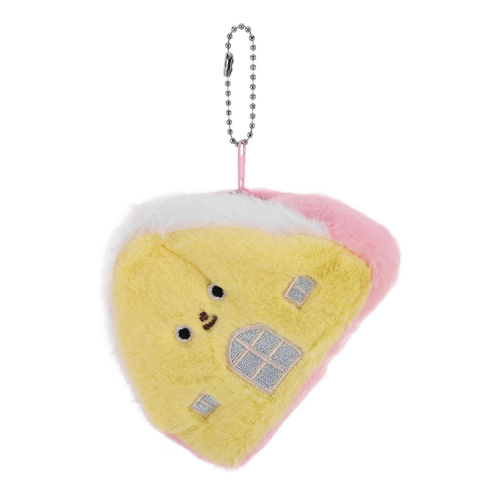Mini Wallet Portable Usage Plush House Wallet Earphones Data Cables Soft Plush 1Pcs