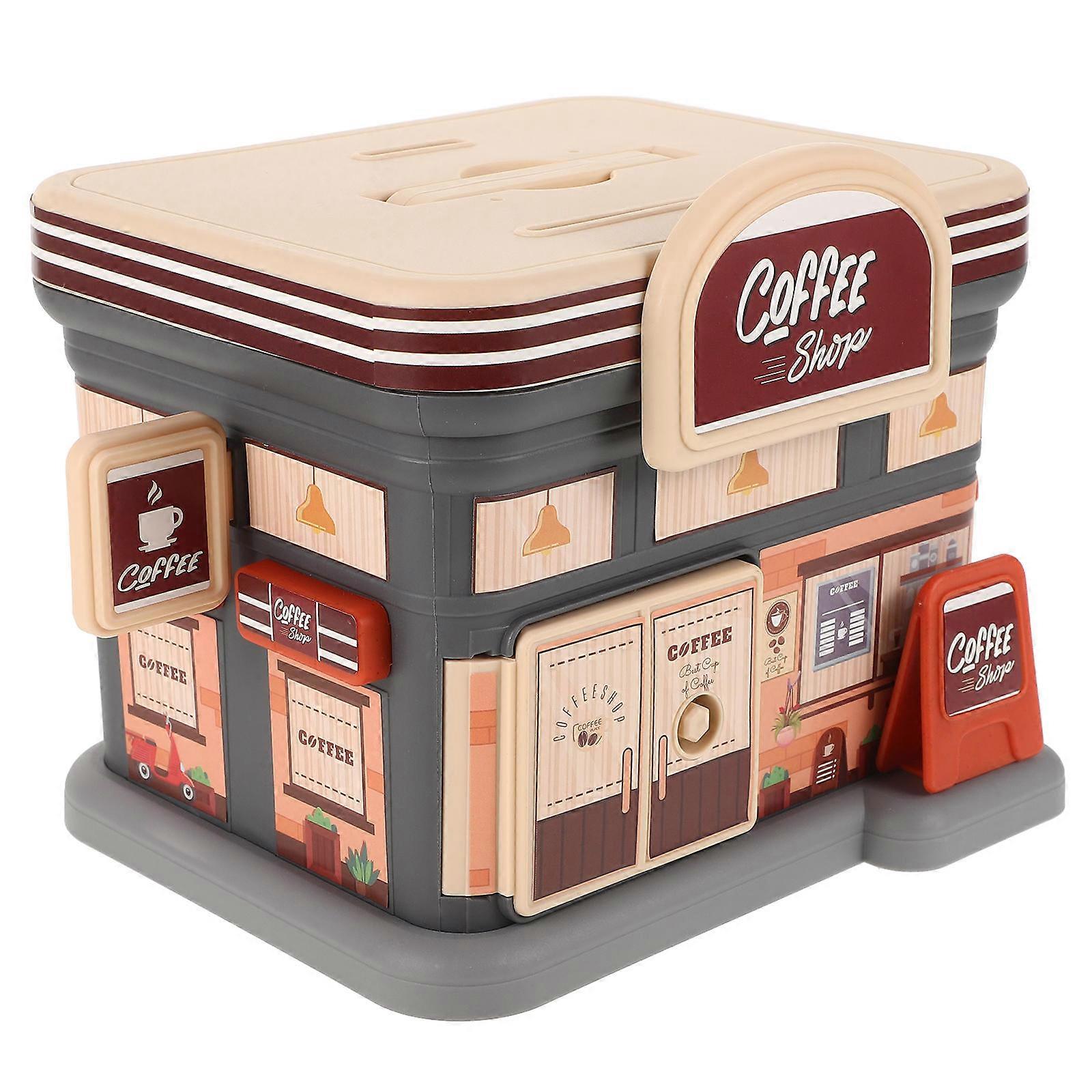 Coins Container Piggy Bank 17.00X14.50X14.50CM 1Set
