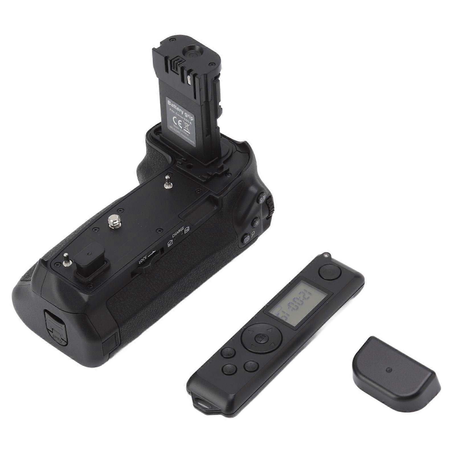 Vertical Battery Grip Replacement Camera Battery Grip with Remote Control for R Cameras