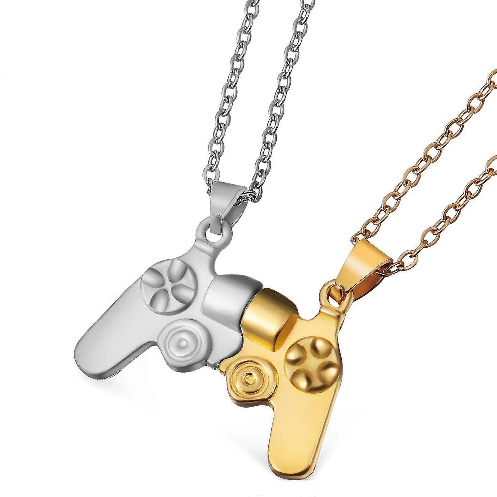 Mens Necklaces Matching Necklace For Couples Symbolize Harmony Daily Use 1Set