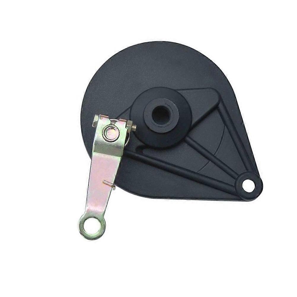 Rear Drum Brake for Bike Use Made of Aluminum Black 14mm Hole Size Ideal for Replacement