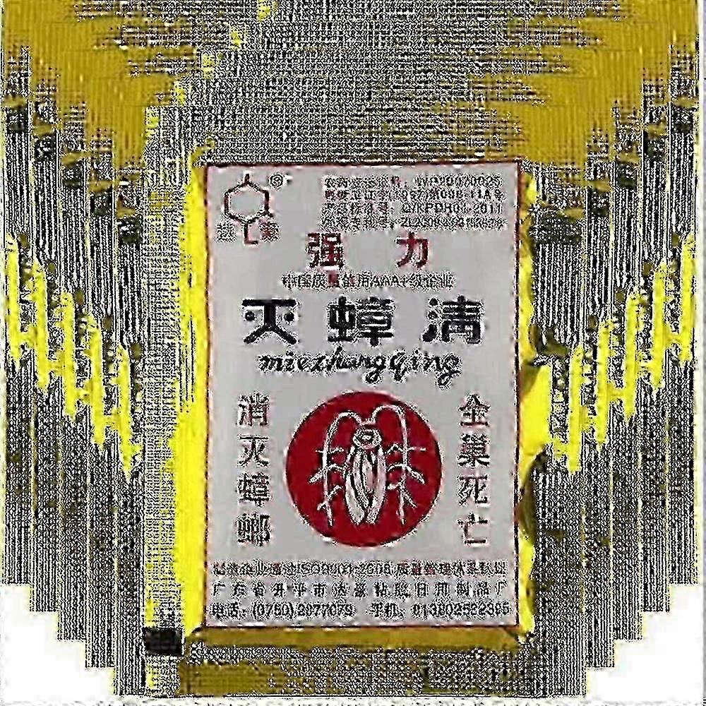 20 Adet Güçlü Temizle hamamböceği Yem Tozu Sarı Siyah Beyaz Termitler hamamböceği İlaç İlaç İlaç Etkileri Yok Öldürmek Yuva hamamböceği Yem