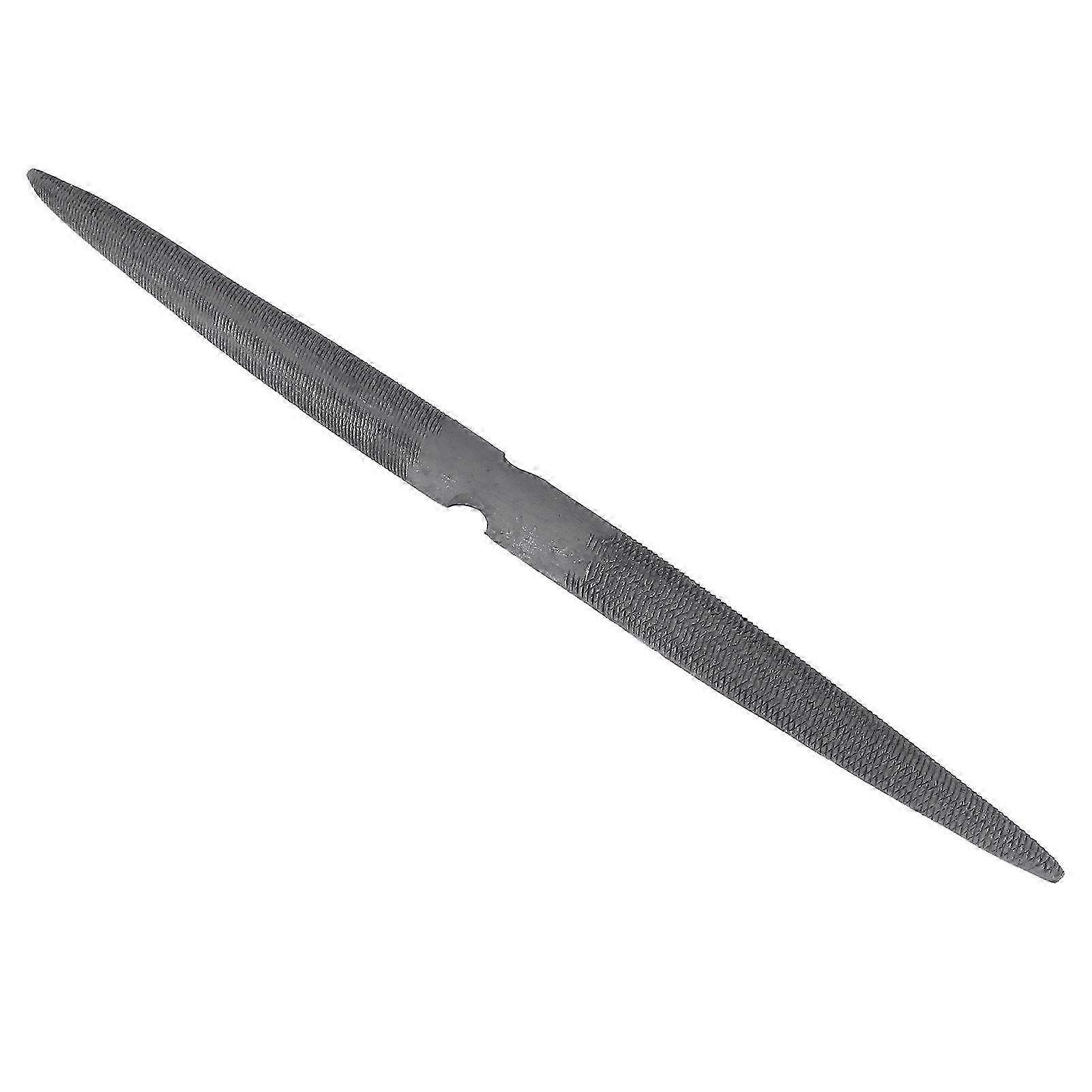 Ergonomic Double-Ended Half Round Wax Carving File with Pointed Head - Jewelry Tool for Precision Carving & Filing