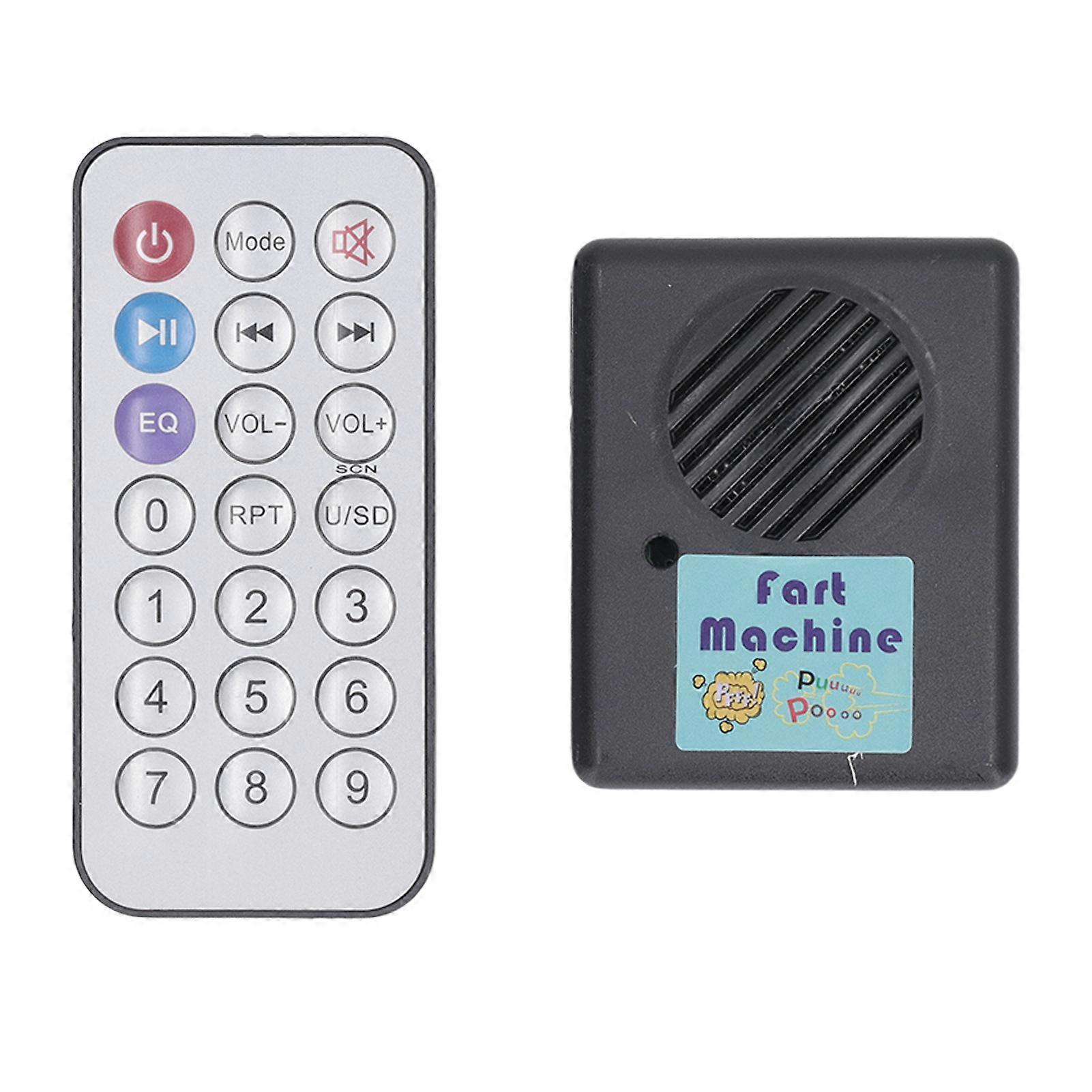 Wireless Remote Controlled Farting Machine Multiple Sound Effects Pocket Size Remote Fart Noise Maker
