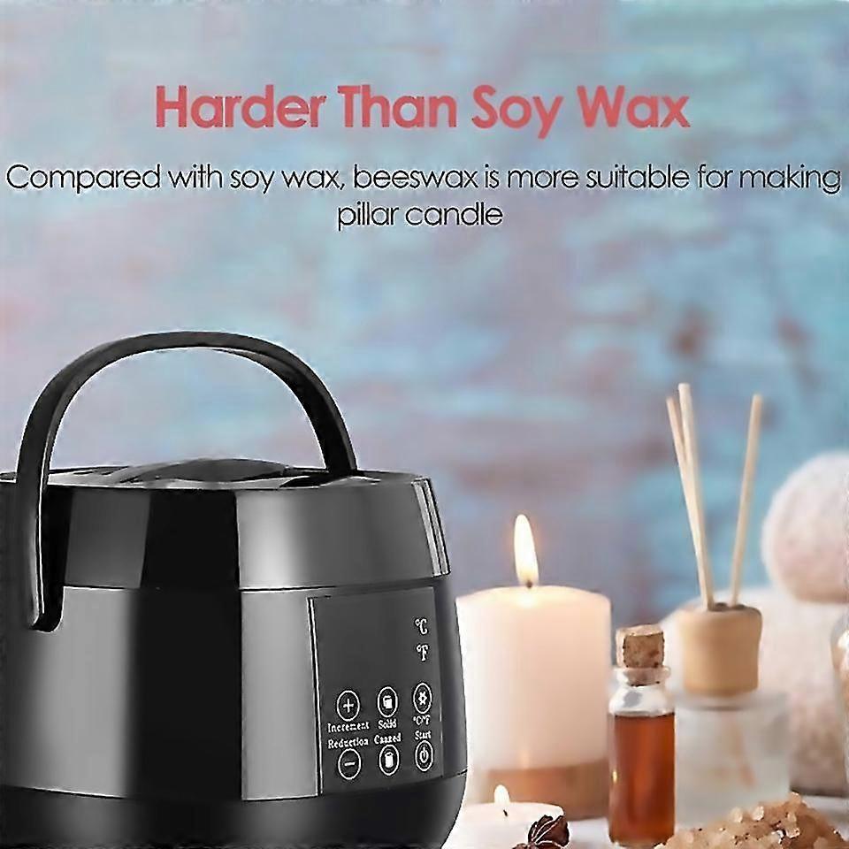 Candle Making Wax Melting Pot Diy Wax Melter For Candle Making Led Temperature Display For Adults Be