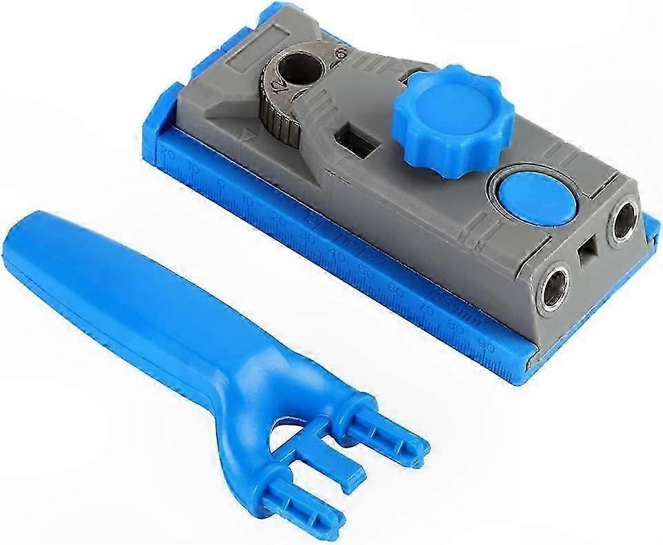 Precision Hole Drilling Jig for Woodworking - Angled Guide Tool for Carpentry Projects