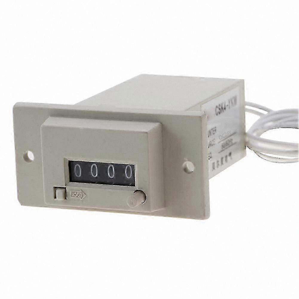 4-stelliger elektromagnetischer DC 24V-Zähler mit Reset-Funktion