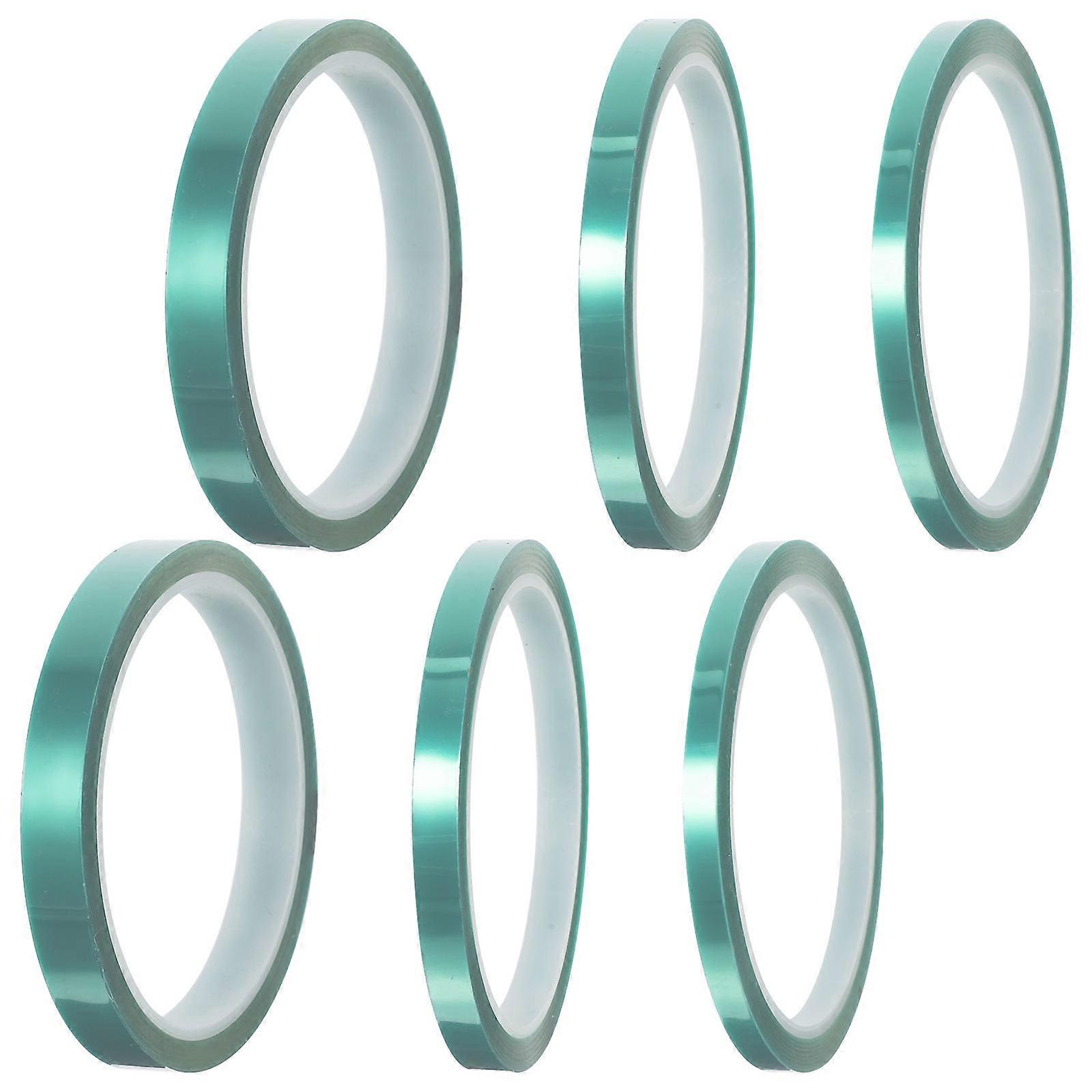 Green PET Heat Resistant Tape for Eyelash Extension High Temperature Insulation and Wear Resistance