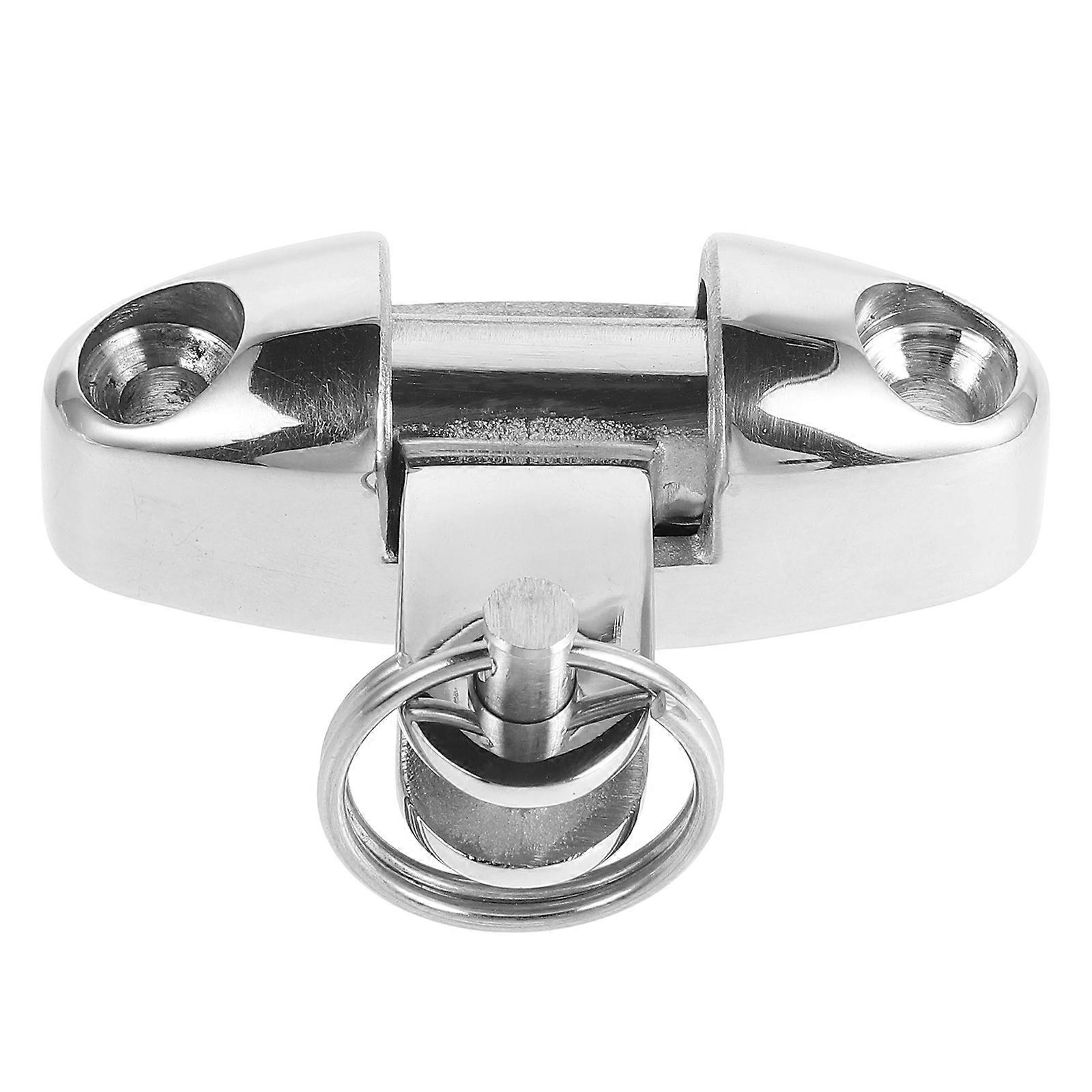 Hinge Boat Deck Hinge Mount for Door Use Silver