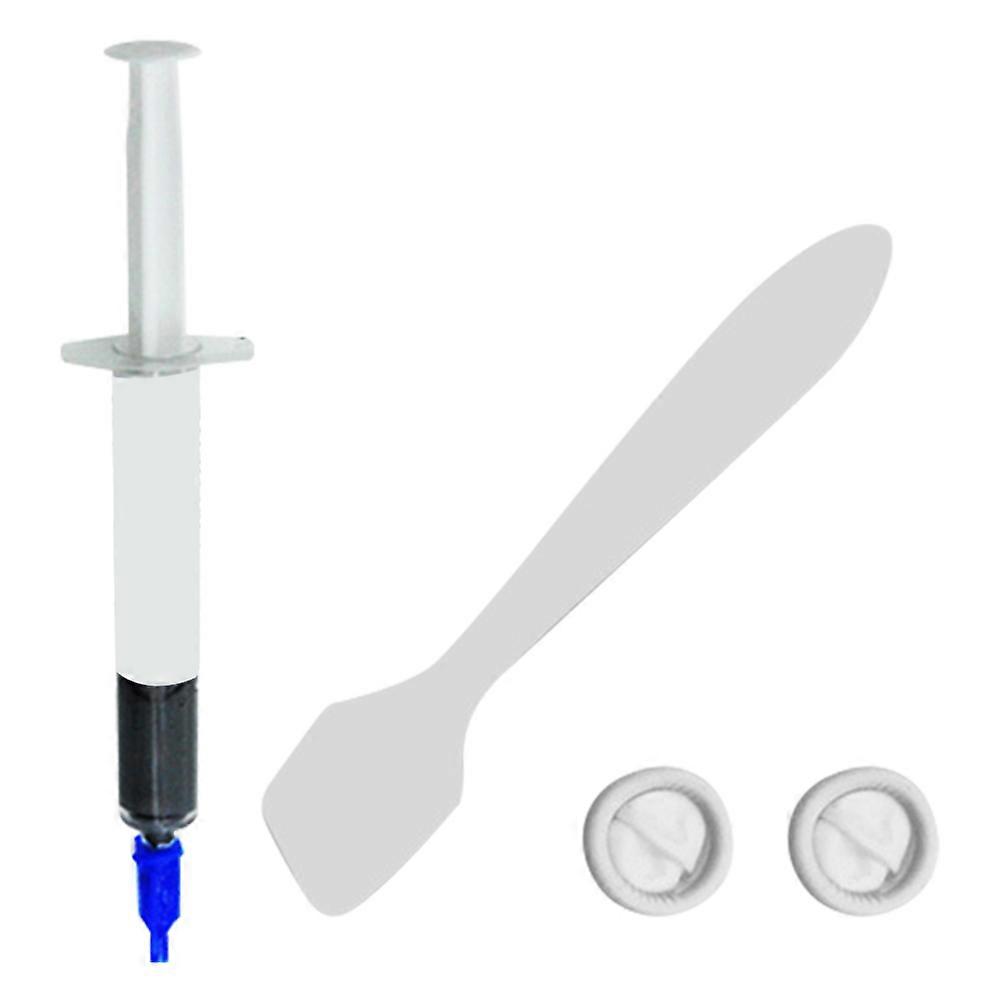 Thermal Paste Set for CPU GPU Heat Sinks High Conductivity, Non Conductive Formula with Spatula and Gloves