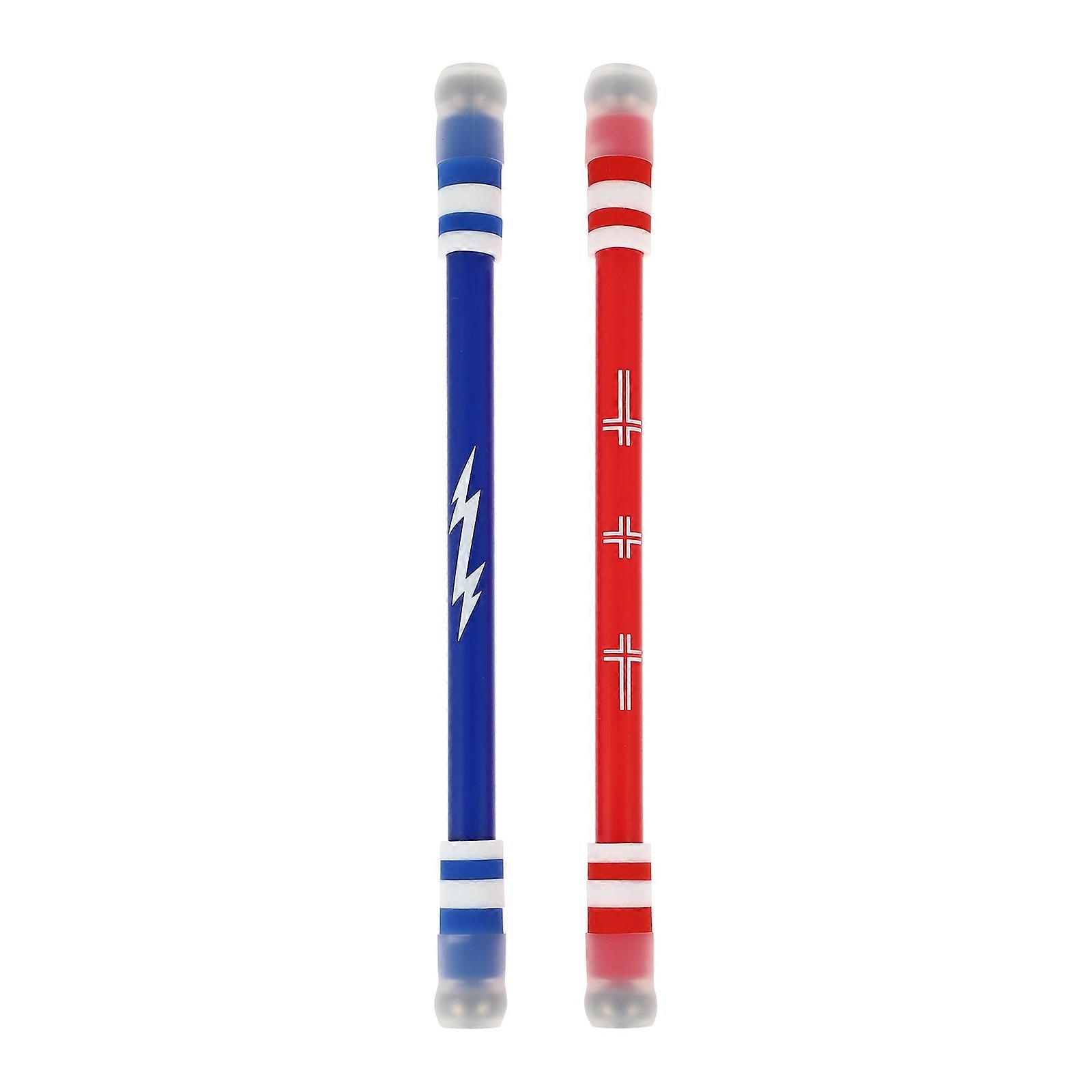 Unique Pens 2Set Finger Twirling Accessories Ideal For Leisure Time And Gift Giving Assorted Color For Brain Exercise