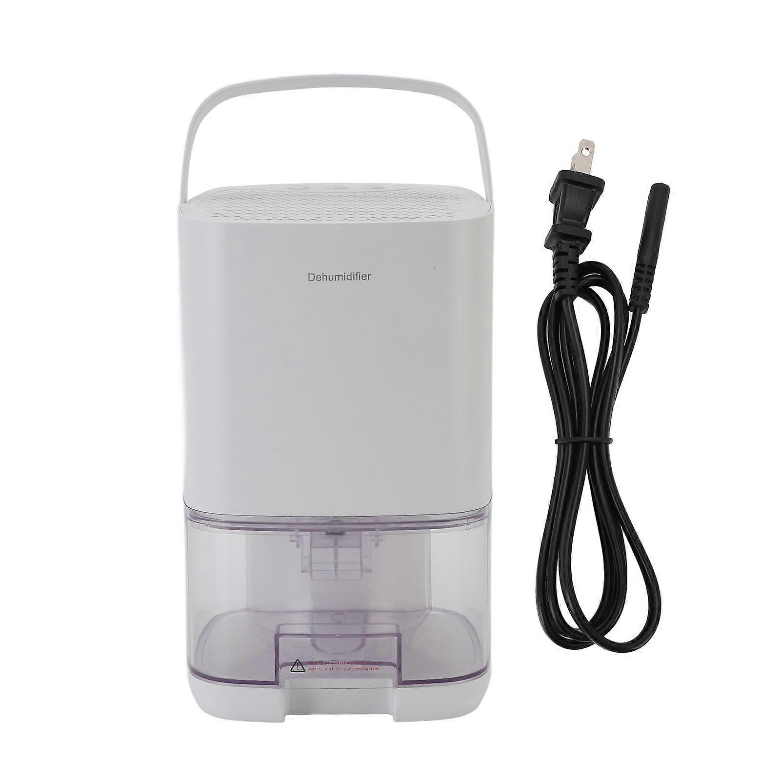 Smart Home 36W 1L PP PET Filter Ultra Quiet Auto Shut Off Dehumidifier with 7 Colors Light for Room White