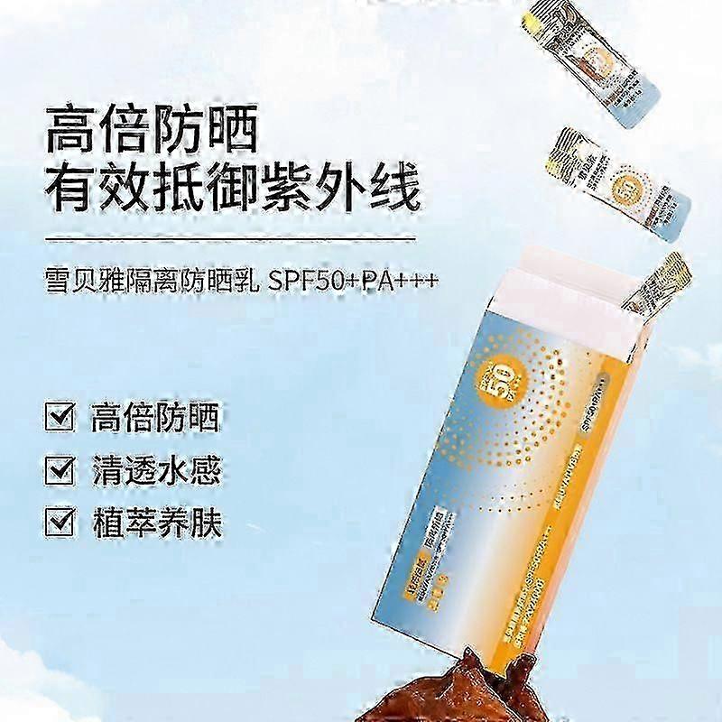 2025 Portable Sunscreen Pack (50 PCS) | Travel-Size Lotion for Face & Body | Broad UVB Protection | Water-Resistance Sun Block Cream | Good for Outdoo