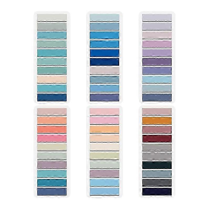 Page Markers,Morandi Sticky Note Tabs Colored Writable and Repositionable Book Flags Tabs Strip Inde
