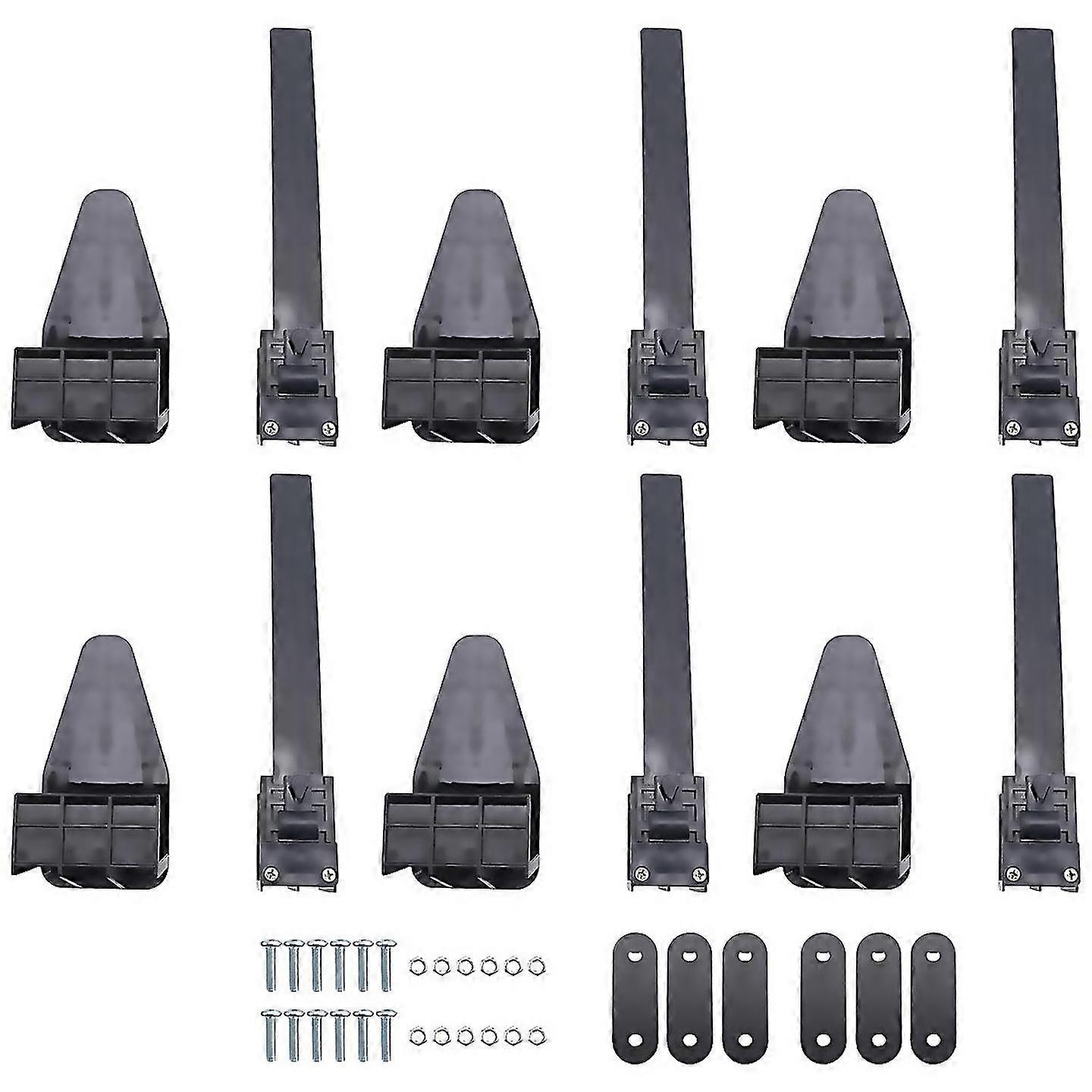 Pour 6set Publicité Décoration Porte de Garage Bannière Vinyle Bannières Clips