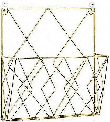 壁面収納用金属製ハンギングマガジンラック