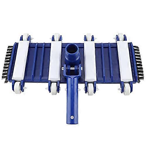 Flexible Spa and Pool Vacuum Head with Side Brushes Professional Pool Vacuum Head with Wheels  Ideal for Pool Owners and Pool Professionals