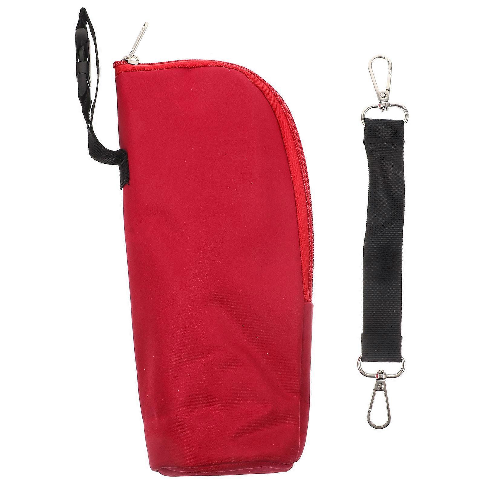 Insulated Milk Bottle Tote Bag Thermal Pouch for Feeding Leak Proof Travel Design with Stroller Attachment Keeps Bottles Warm Hours