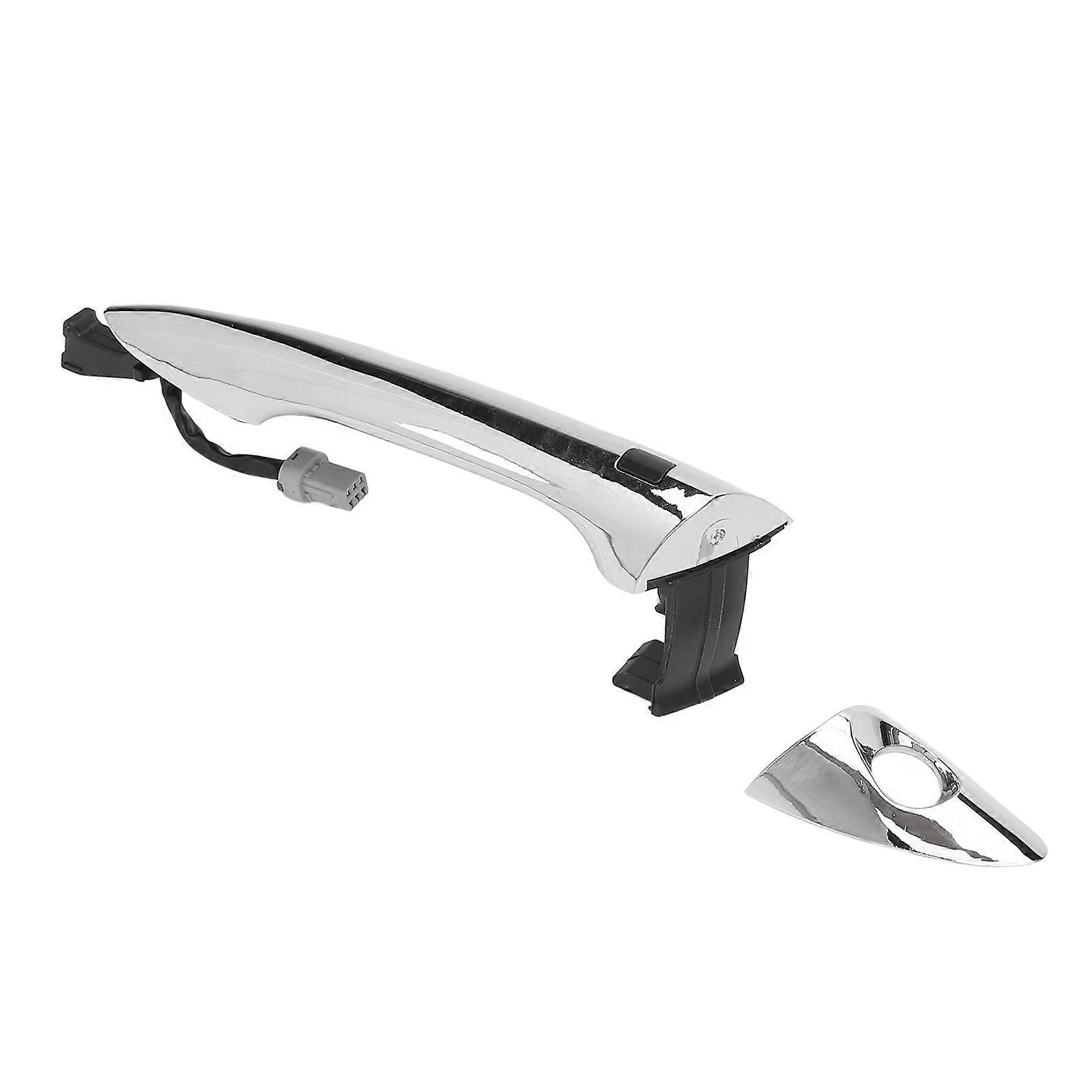 Exterior Door Handle with Keyless Entry 82651 3X200 Front Left Driver Side Chrome Outside Door Handle for Elantra 2011 to 2016 