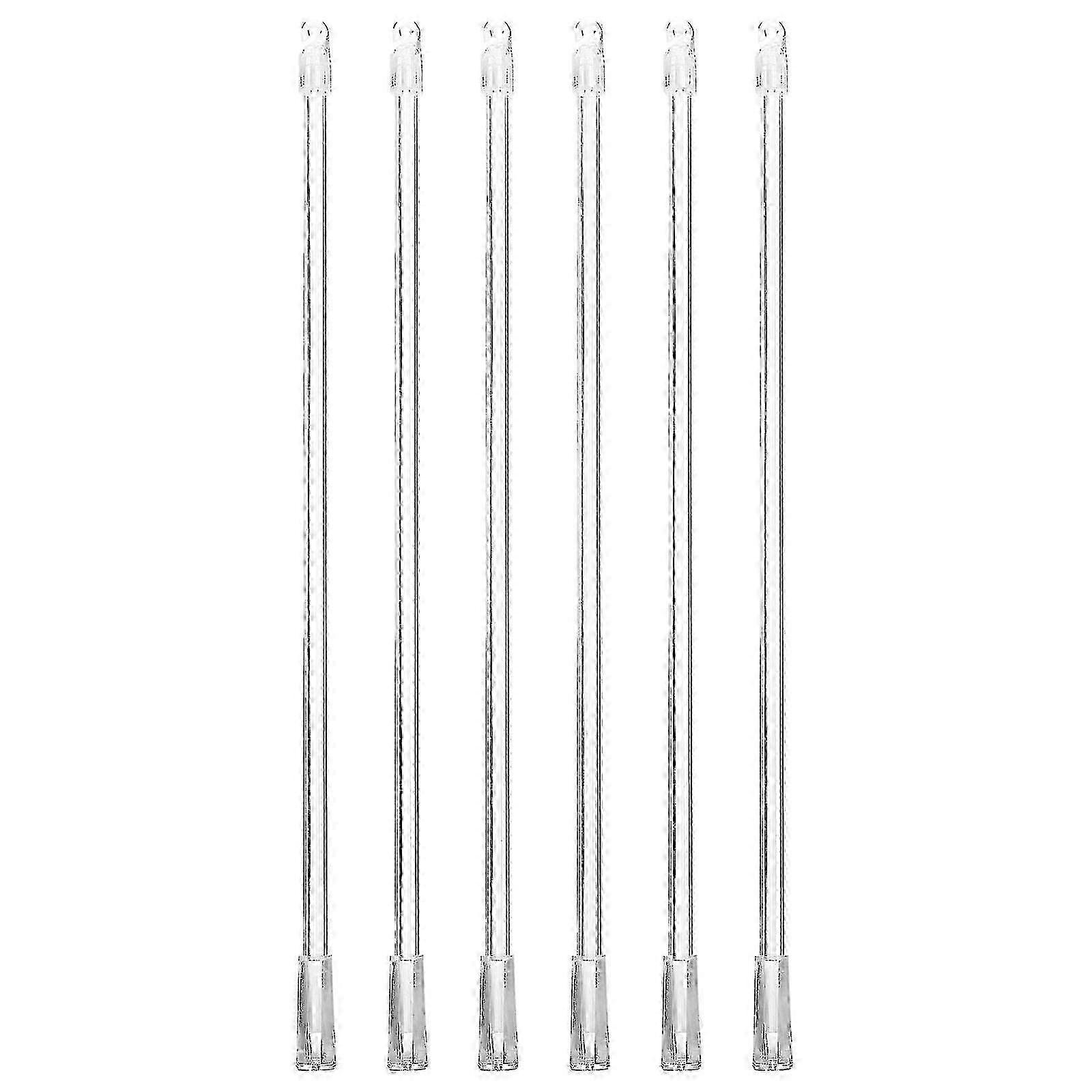 6 Replacement Tilt Rods & Wands for Vertical Blinds - Compatible with Standard Window Blinds