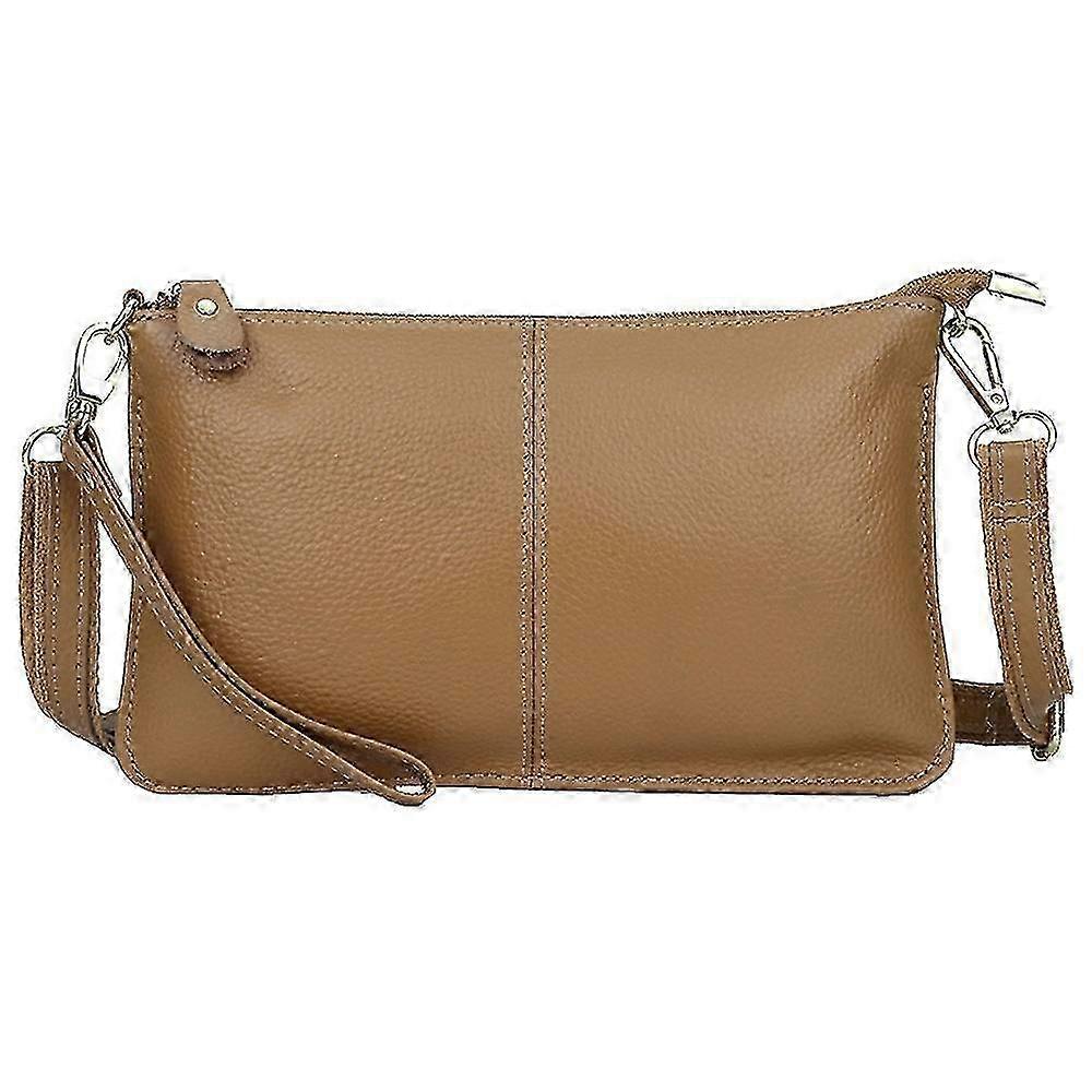 Crossbody-väska i äkta läder för damer: Moderiktig, mångsidig enkelaxelstil bästa valet