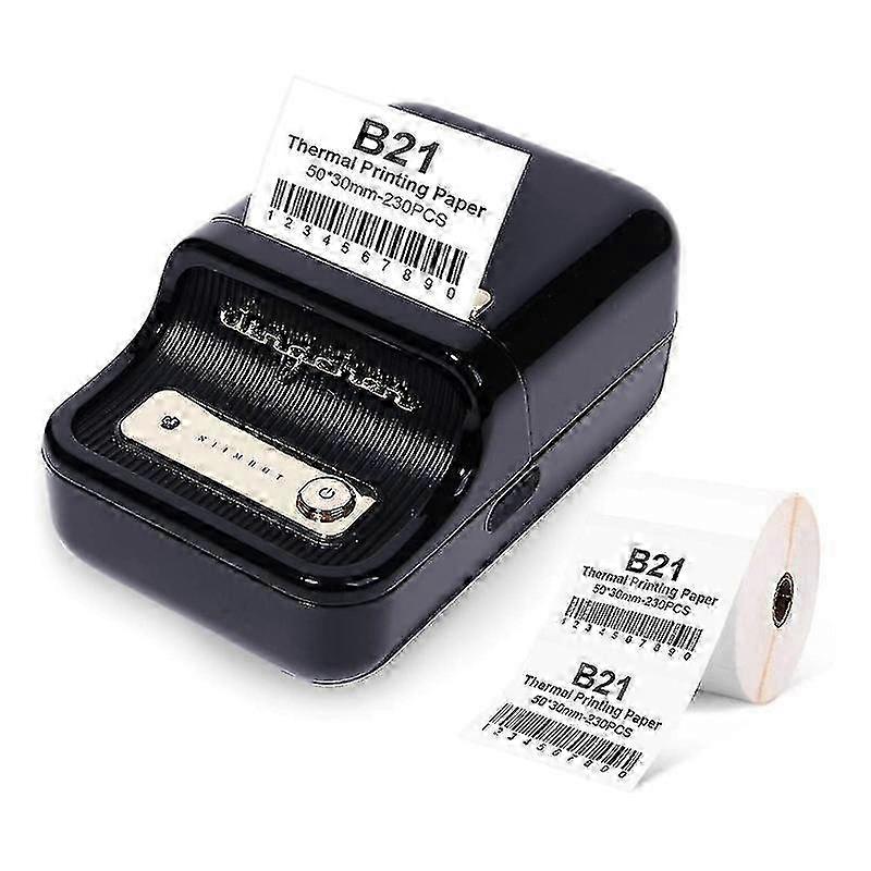 B21 Label Printer Portable Bluetooth-compatible Thermal Printing Fo...