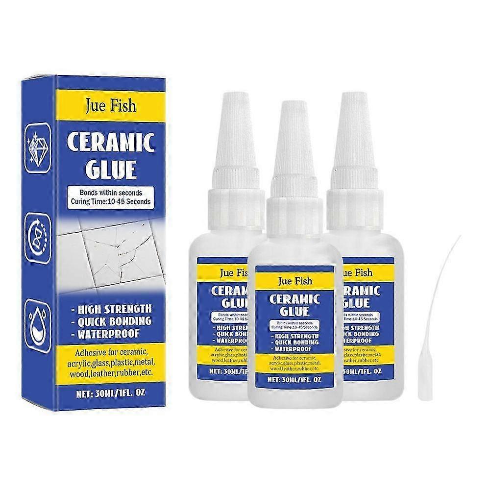30ml Ceramic Glue For Porcelain And Pottery Repair Instant Strong Adhesive Glue
