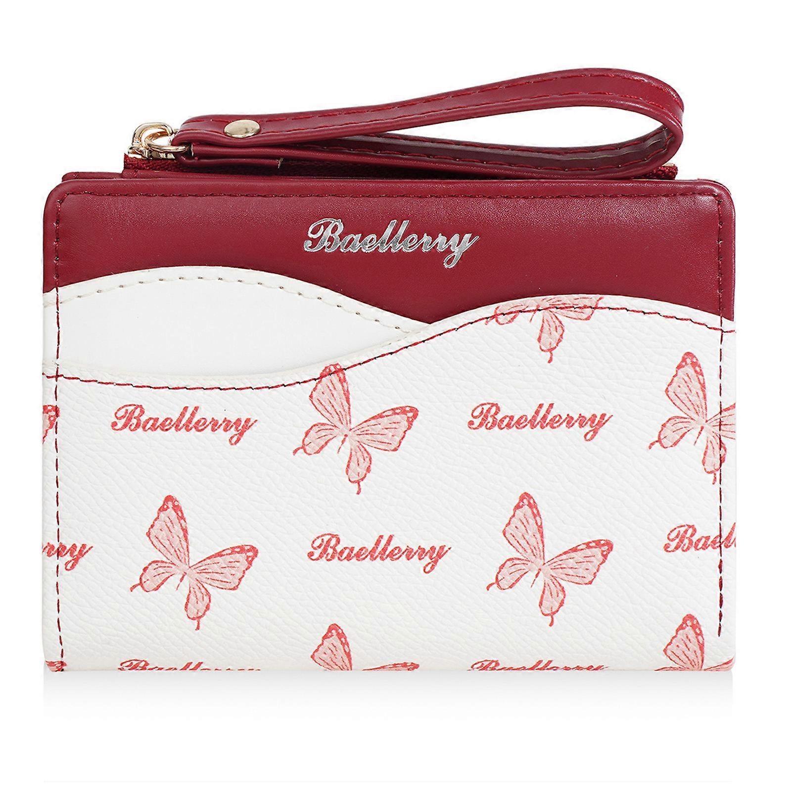 Stylish compact student wallet with zipper coin purse Multifunctional Organization for School Travel