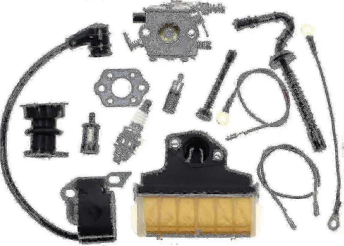 Carburetor For 021 023 025 Ms210 Ms230 Ms250 Chainsaw Carb With 1123 160 1650 Filter Coil Fuel Line Tune Up Kit Replace Walbro Wt28