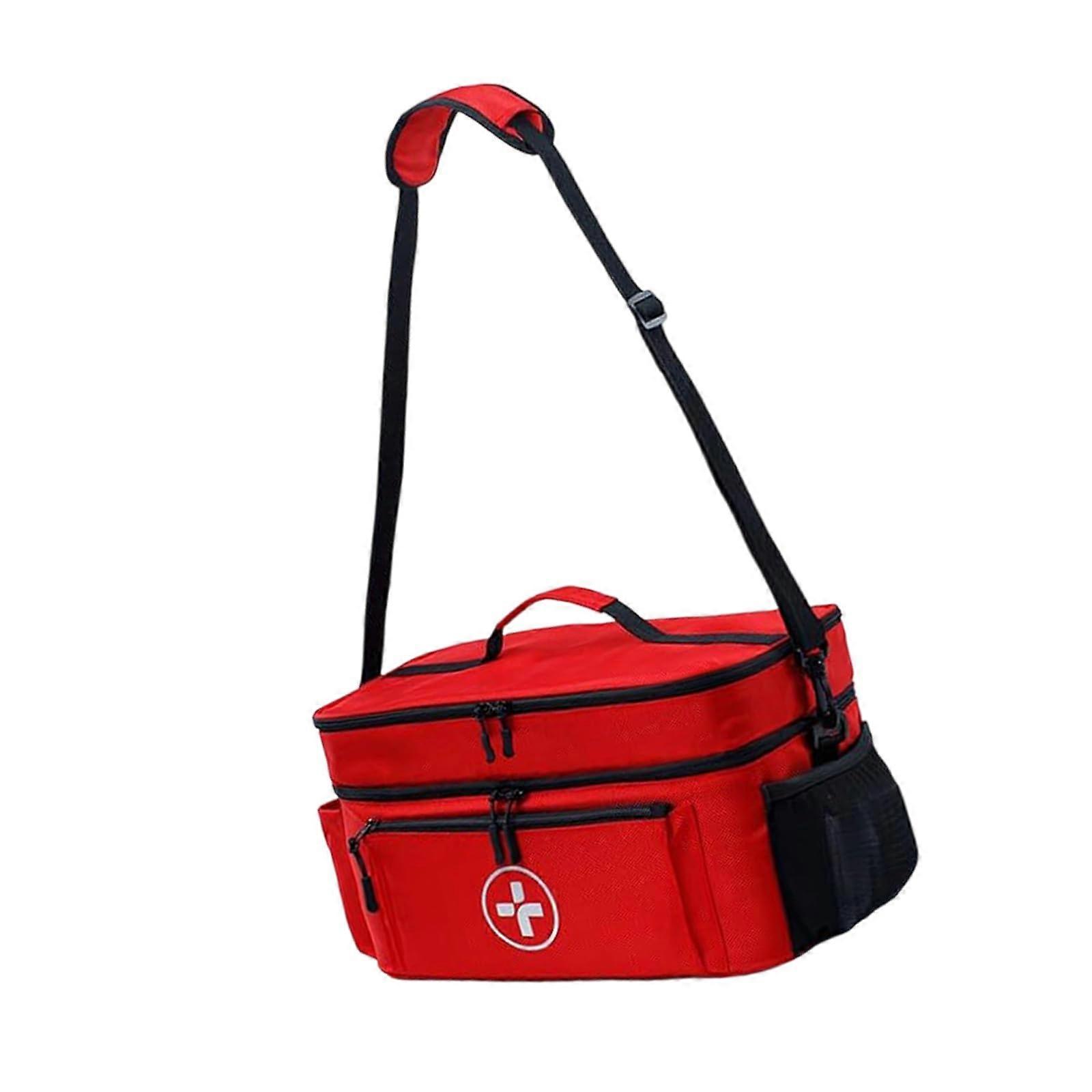 Adjustable Kits Bag Fabric Portable Organizer With Multiple Pockets For Travel And Home
