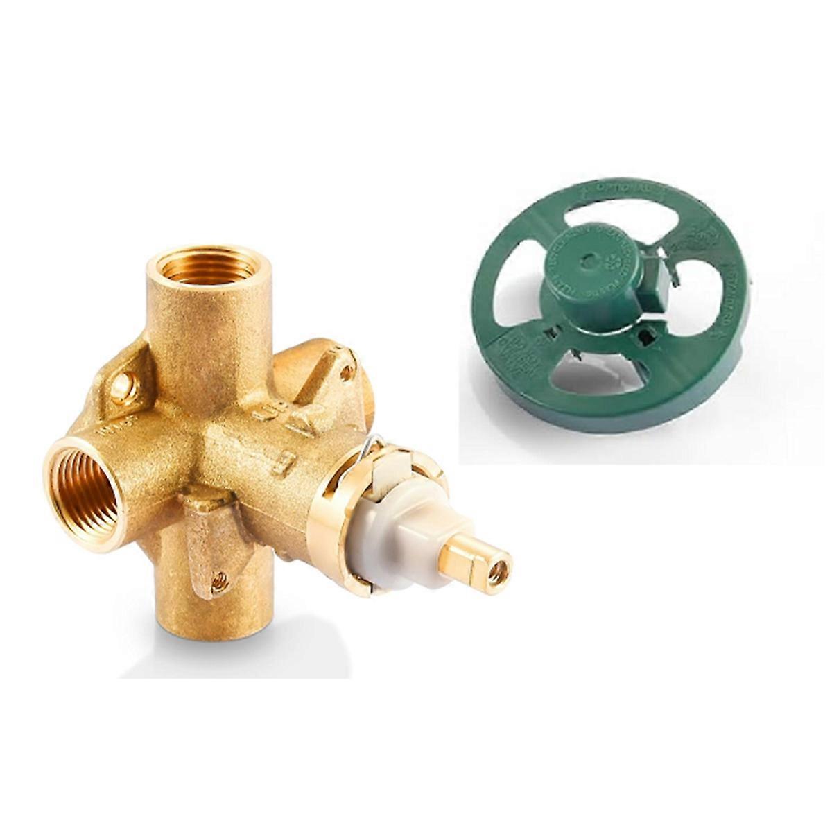 2510 Shower Valve, Brass Pressure Balancing Shower Valves Replacement for 2510-1/2 Inch IPS Connections