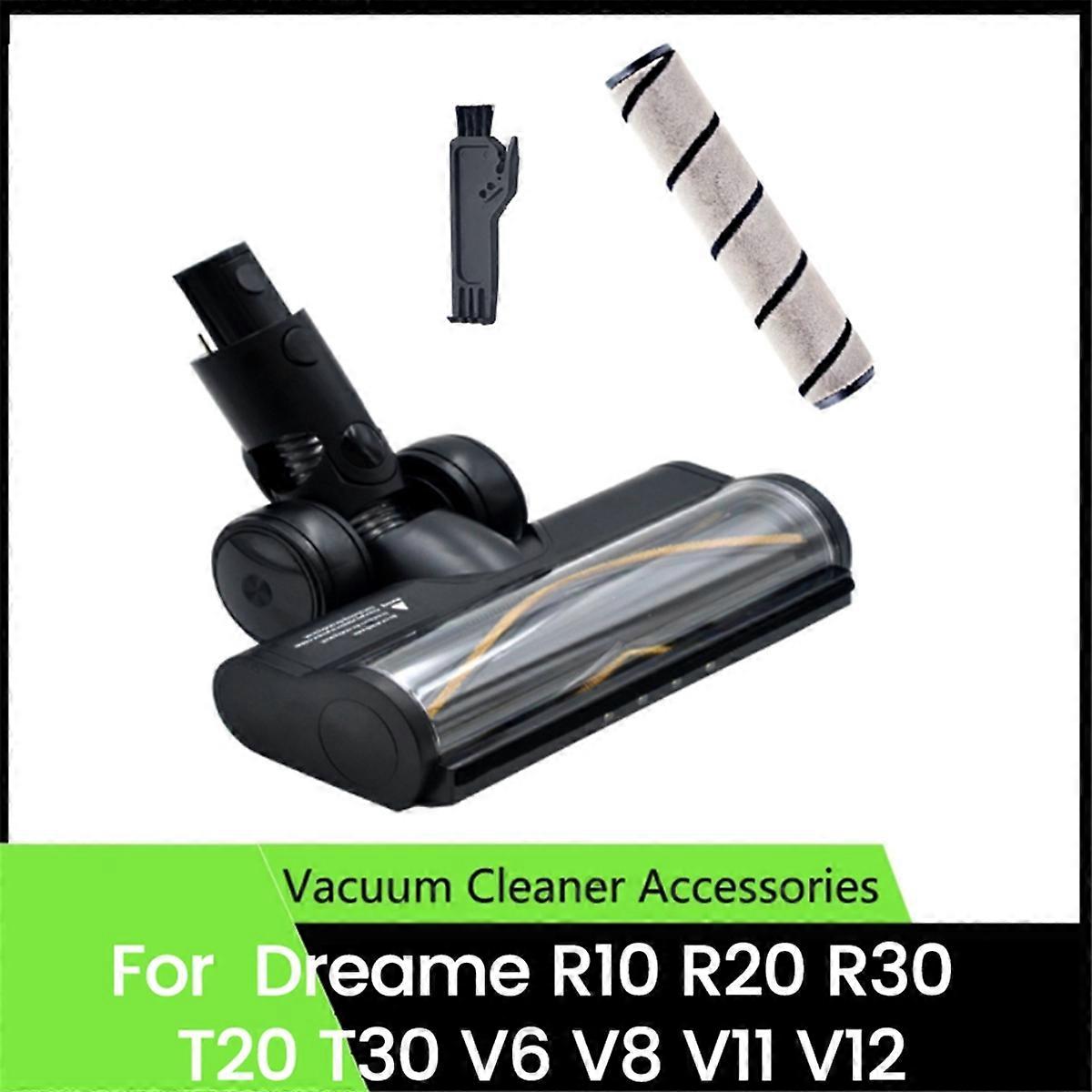 For R10 R20 R30 T20 T30 V6 V8 V12 Vacuum Cleaner Hardwood Floor Brush Head with LED Optical Inspection Light