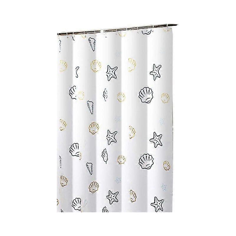 Ocean World Shower Curtain Polyester Shower Curtain for Decorating Bathroom