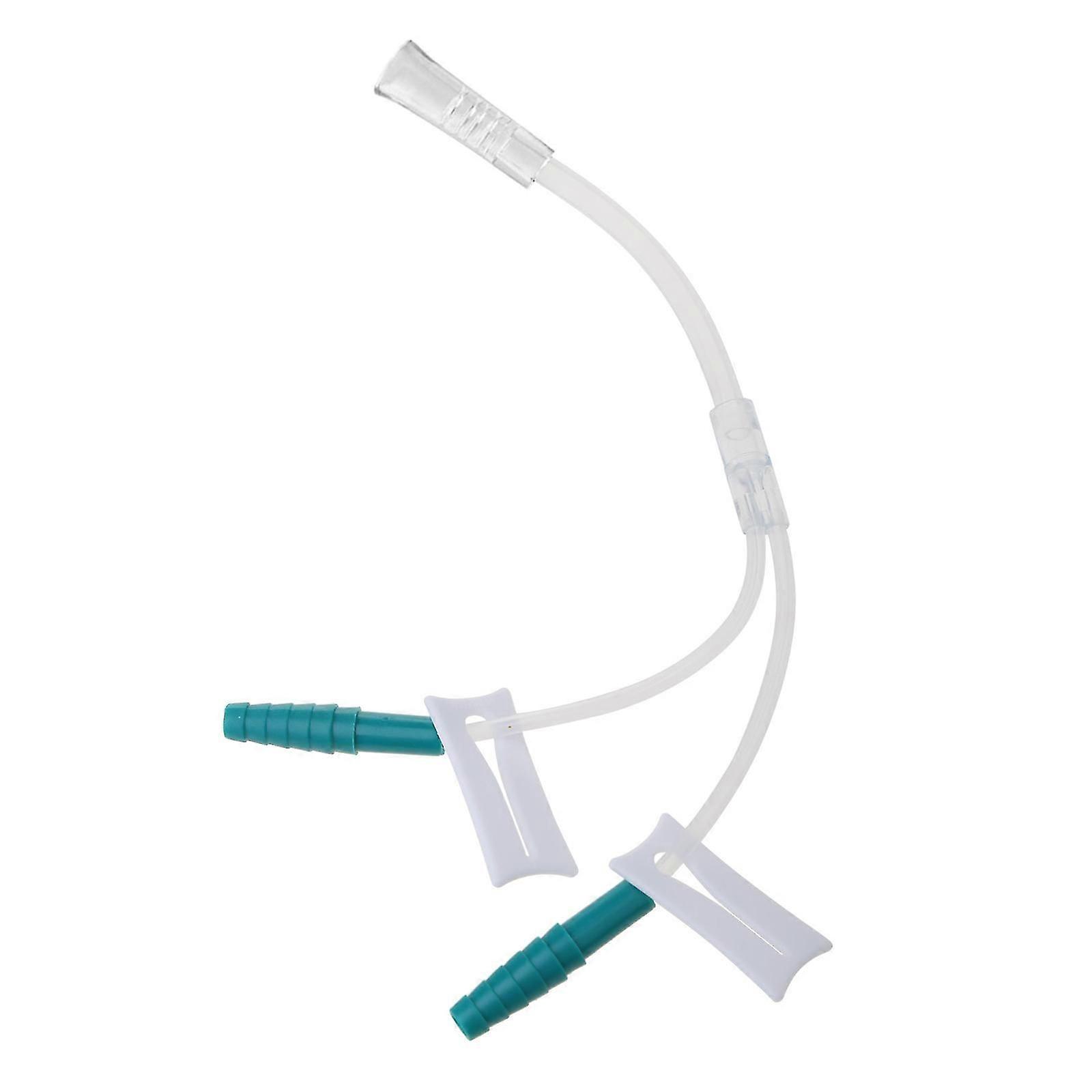 three-way oxygen tube connector for three people