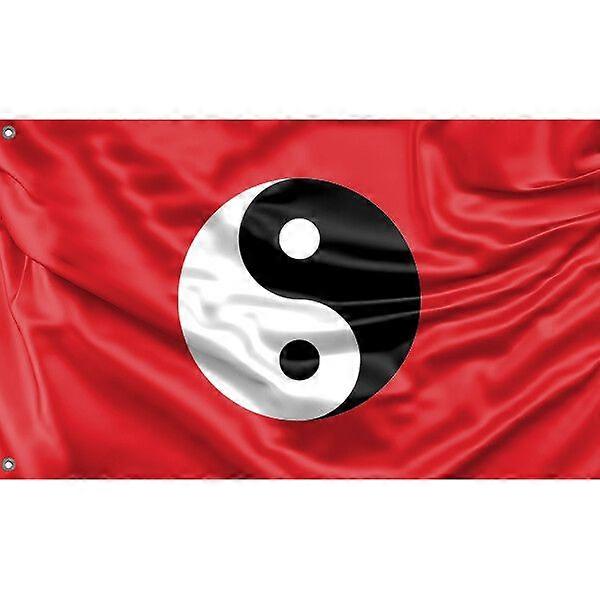 Yin-Yang-Zeichenflagge L0732