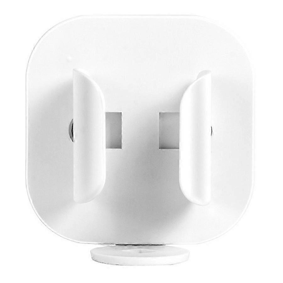 Couples' White Retractable Electric Toothbrush Holder, Wall-Mounted 2025
