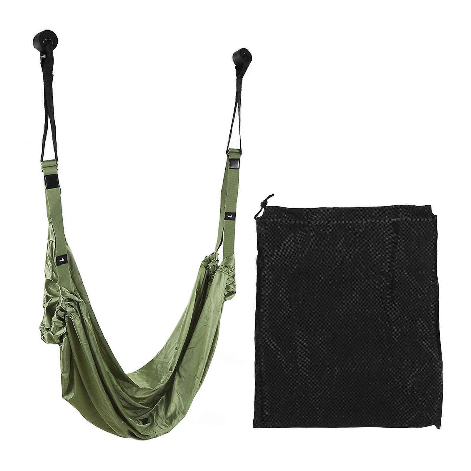 Yoga Strap for Stretching Multifunction Back Bend Assist Trainer Door Waist Back Leg Stretch Strap