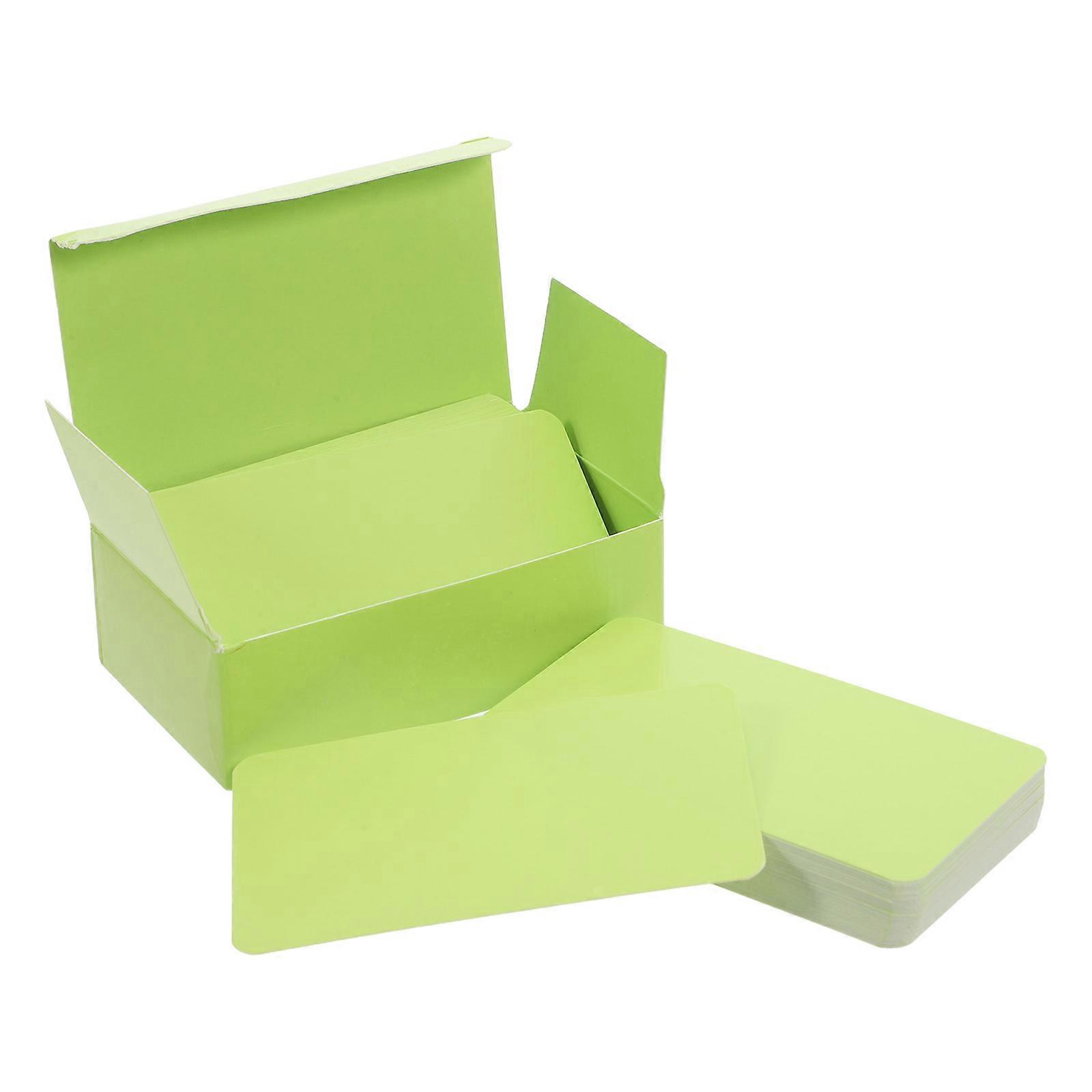 English Learning Cards Smooth Writing Paper Cards for Vocabulary 100Pcs Set