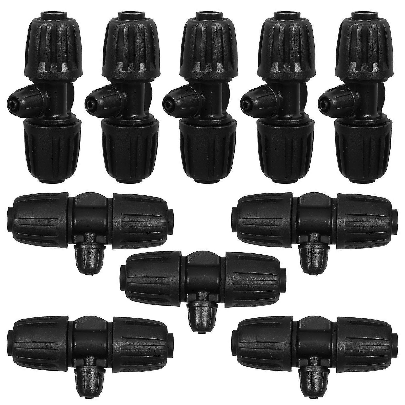 PP Drip Irrigation Barbed Tee for Irrigation 40Pcs Kit