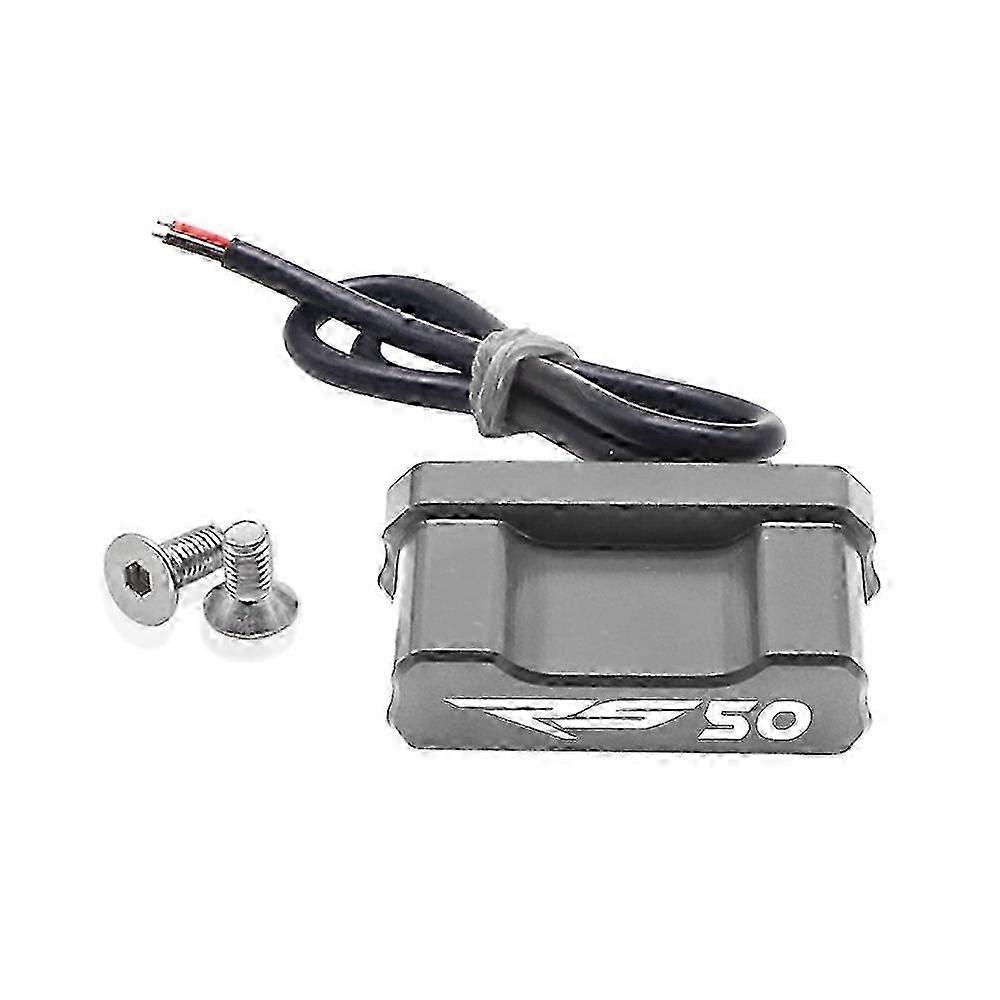 FOR APRILIA RS50 RS 50 2008 2009-2023 2022 Accessories License Plate Holder Number Plate Frame LED Light Bracket turn signal