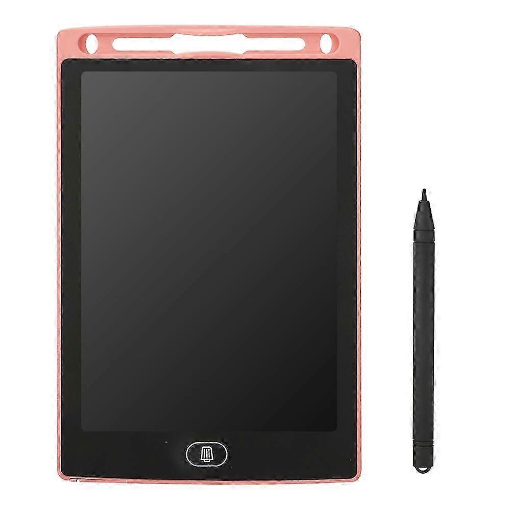 Portable LCD Electronic Writing Board Children\'s Drawing Board (10" Pink With Lock Screen)
