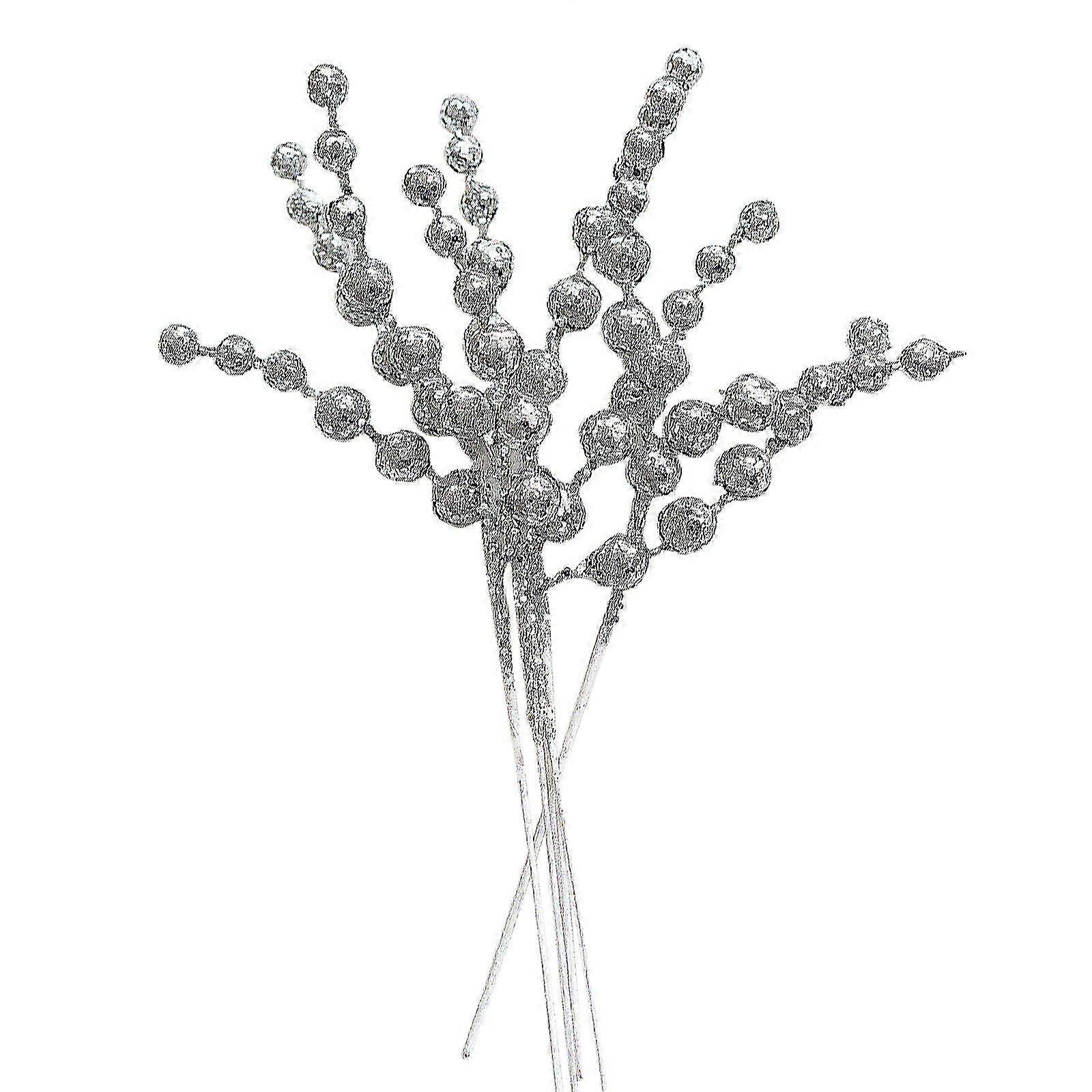 Berry branches for Christmas tree decorations holiday DIY crafts ornaments home decor