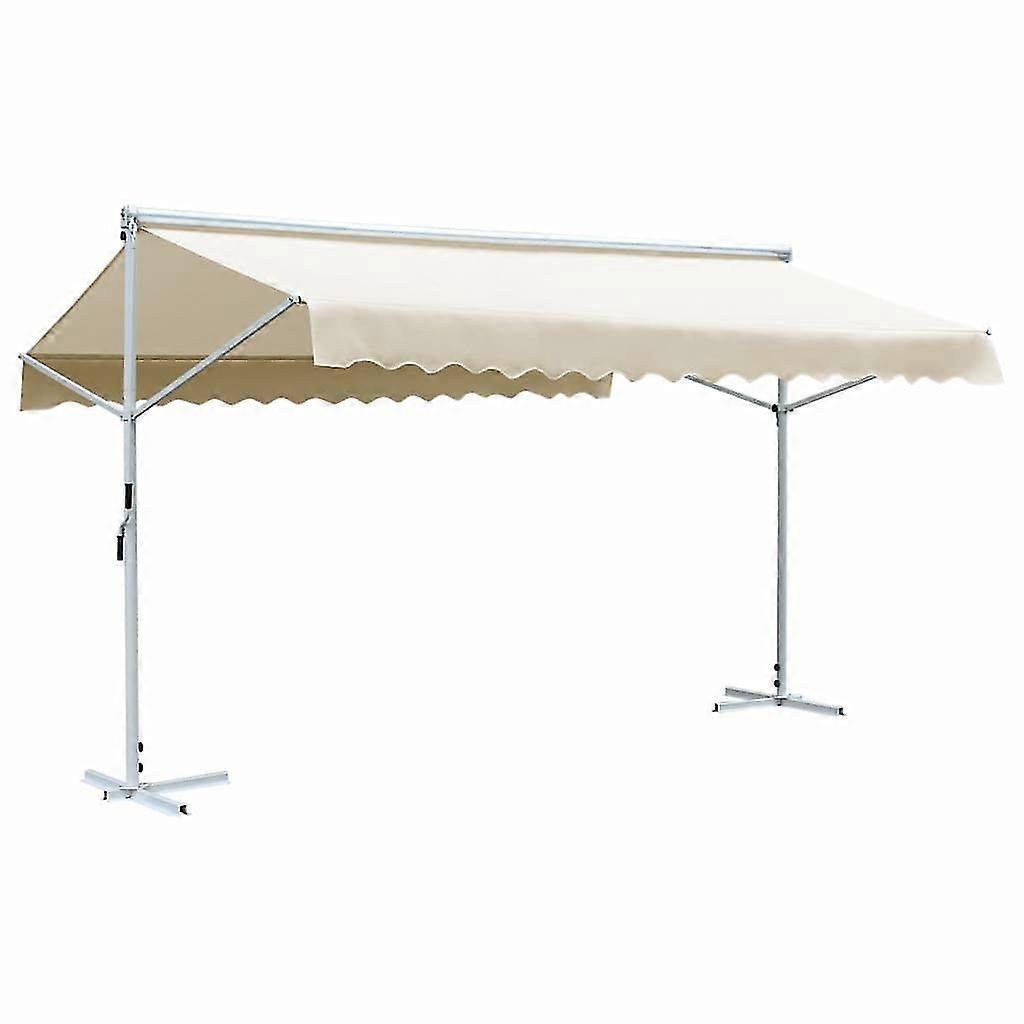 Toldo Independiente 500x300 cm Crema