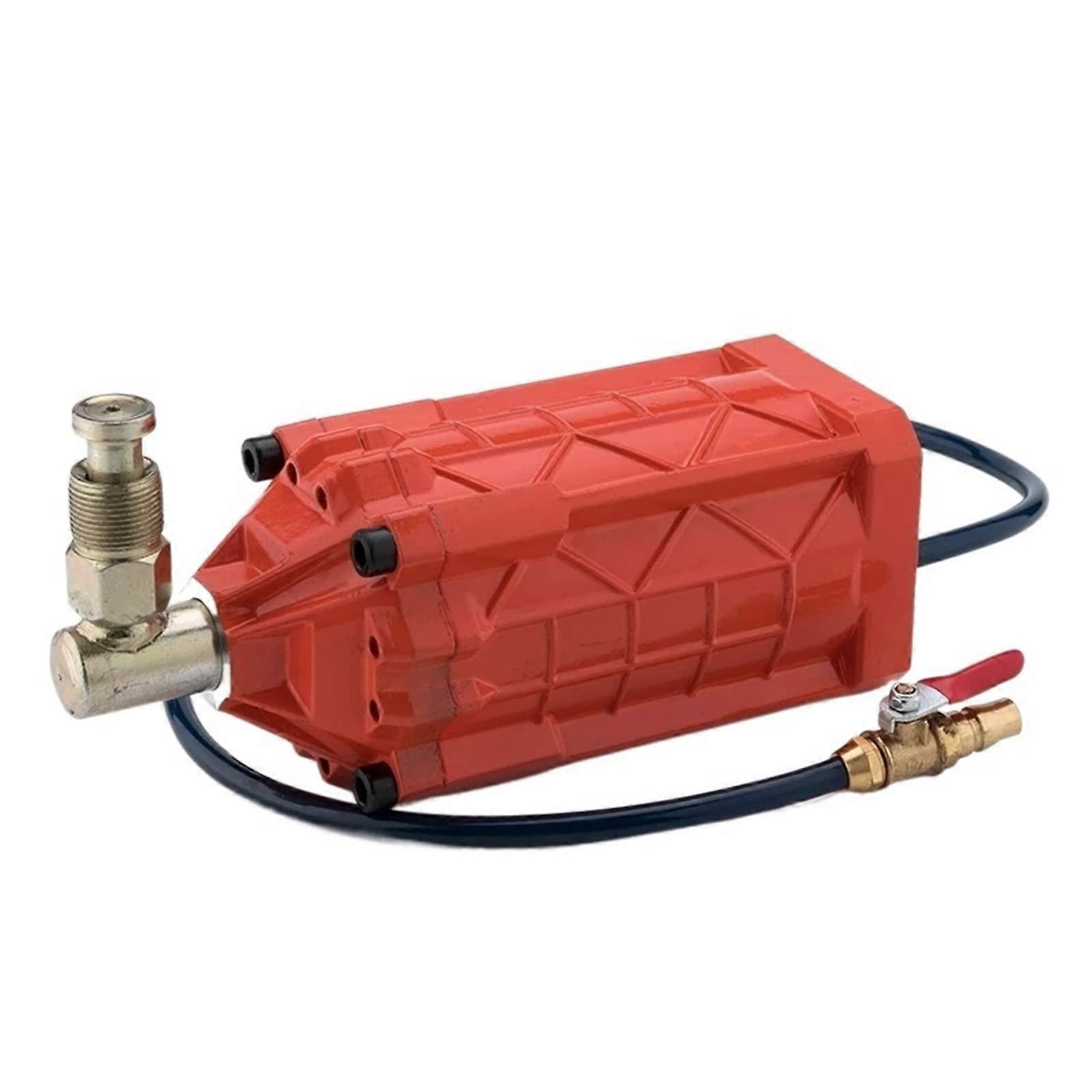 Adjustable Small Submersible Pump Industrial Grade Pneumatic Jack Booster Hydraulic Vertical Conversion  Tool Brown