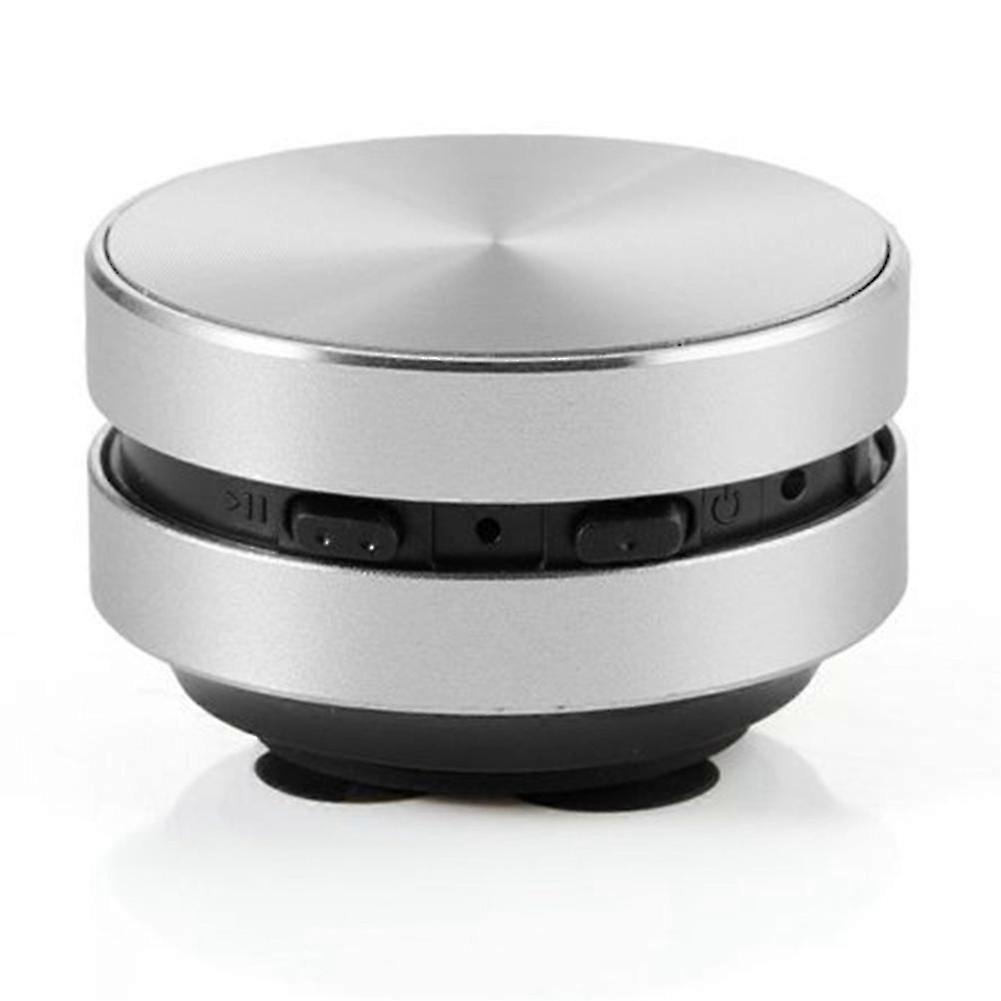 Wireless Portable Speaker with Bone Conduction Technology, Stereo Sound, Bluetooth Connectivity, Silver