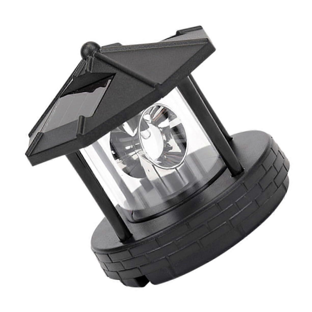 Rotating LED Solar Garden Lights 360 Degree Rotation Outdoor Pathway Lights For Lawn Courtyard Park Garden Path Lighting