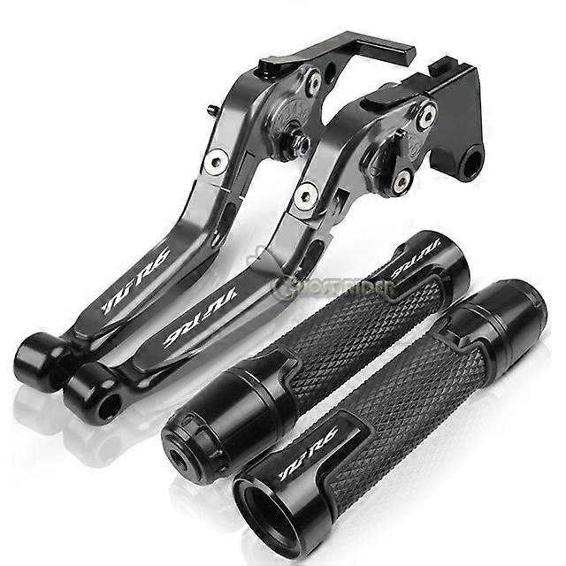 For YAMAHA YZFR6 YZF-R6 YZF R6 1999 2000 2001 2002 2003 2004 Motorcycle Clutch Brake Lever Extendable Adjustable Handle Grips