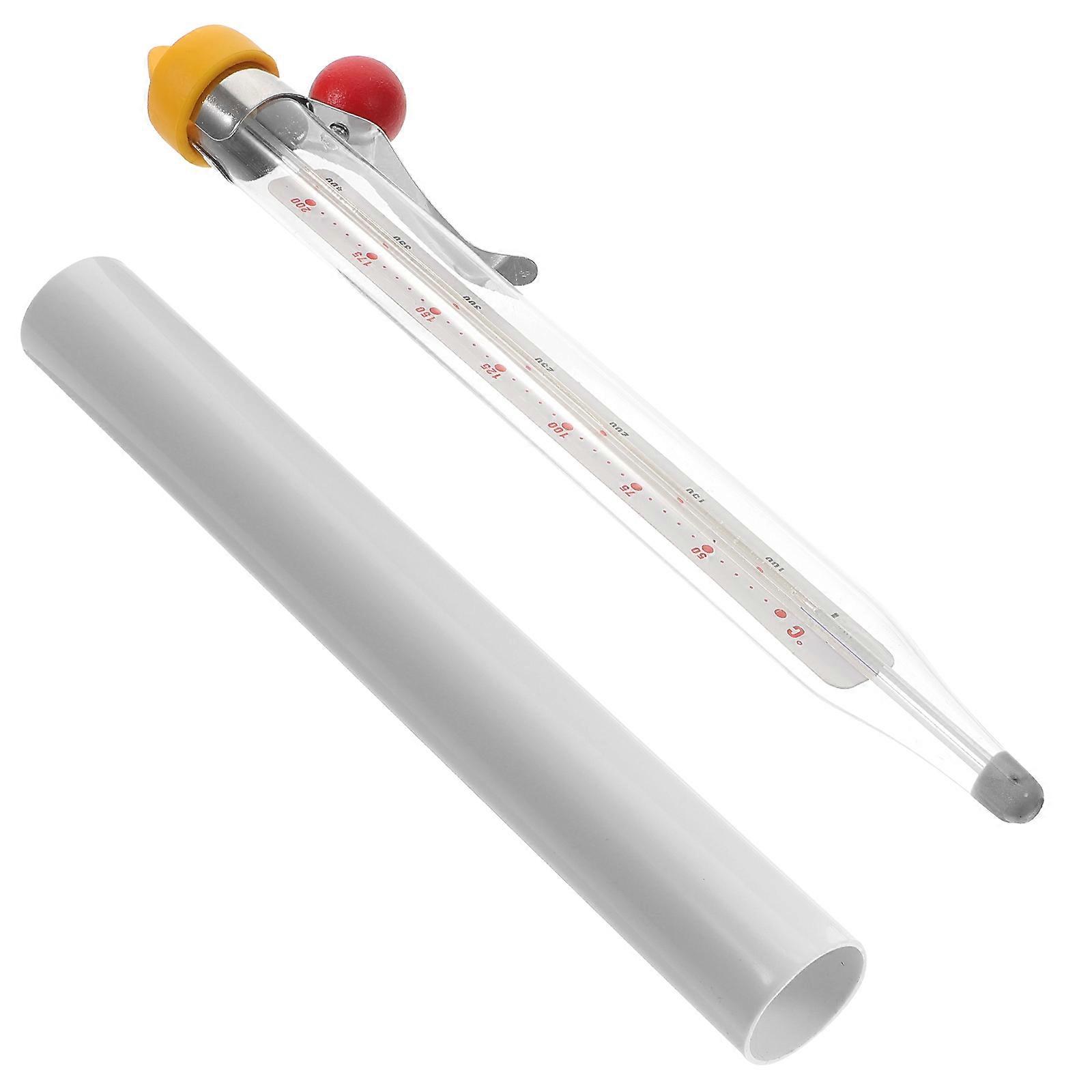 Glass Candy Thermometer For Cooking Boiling Syrup And Baking 2 Sets Convenient Kitchen Accessory