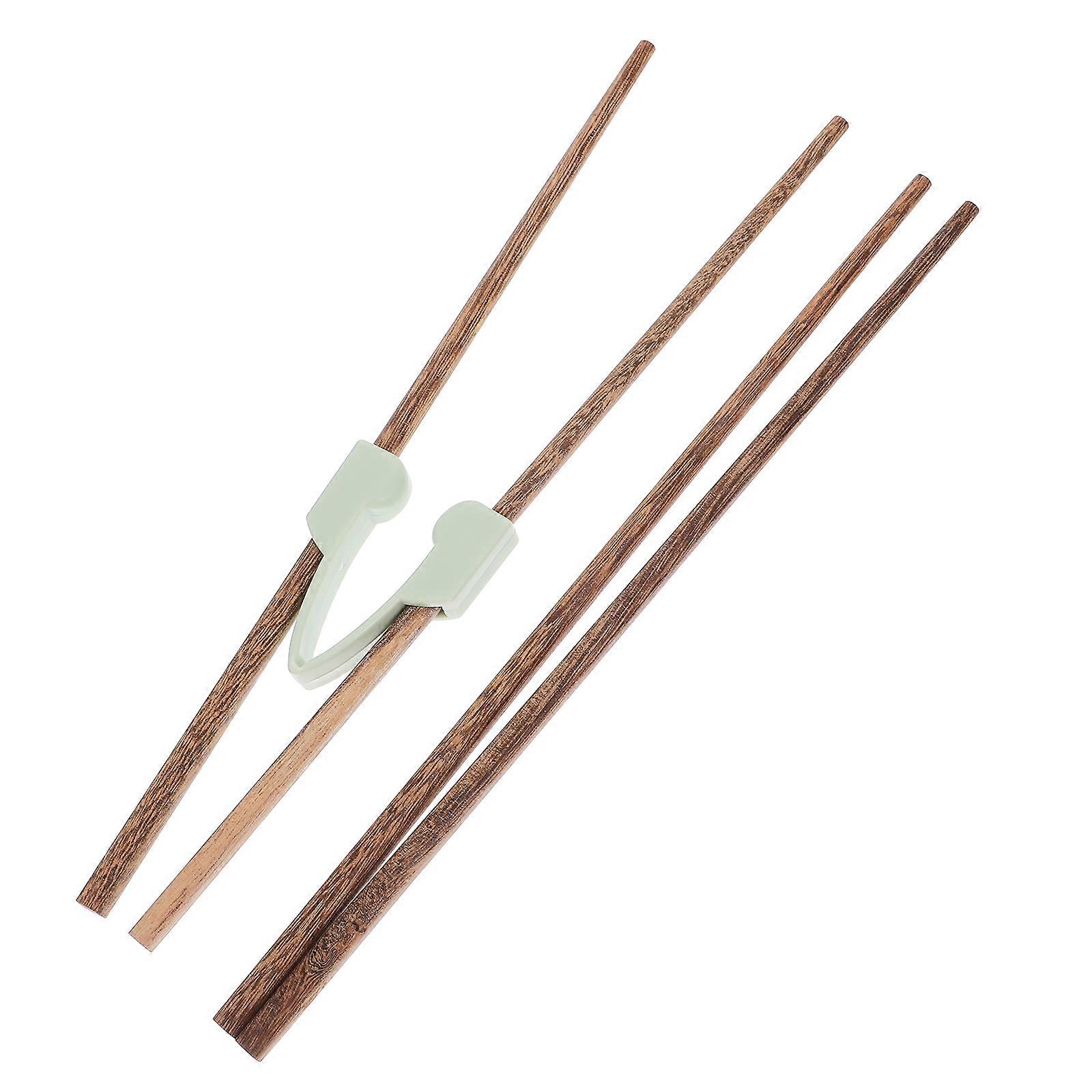 Training Chopsticks For Seniors 8 Pairs Autorebound Design Reusable Utensils For Daily Dining In Multi Color